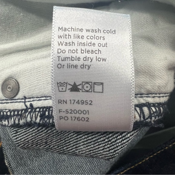 Rag & Bone Dre Jeans Womens 25 Low Rise Slim Dark Wash Stretch Denim - Picture 7 of 13